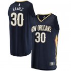 Camiseta Julius Randle 30 New Orleans Pelicans Icon Edition Armada Hombre